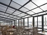 Levent Otel ve Cafe Açılır Otomatik Cam Tavanları